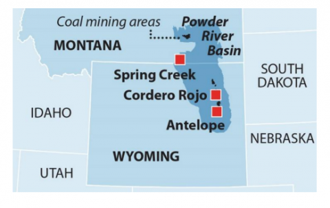 Navajo mining area