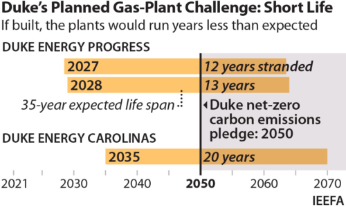Duke's Planned Gas-Plant Challenge Short Life