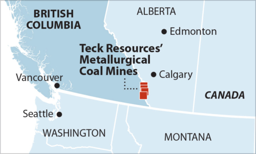 IEEFA Teck Met Coal Mine Map