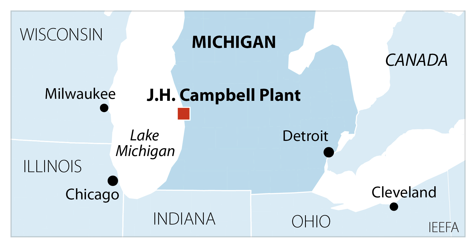 Campbell coal plant 