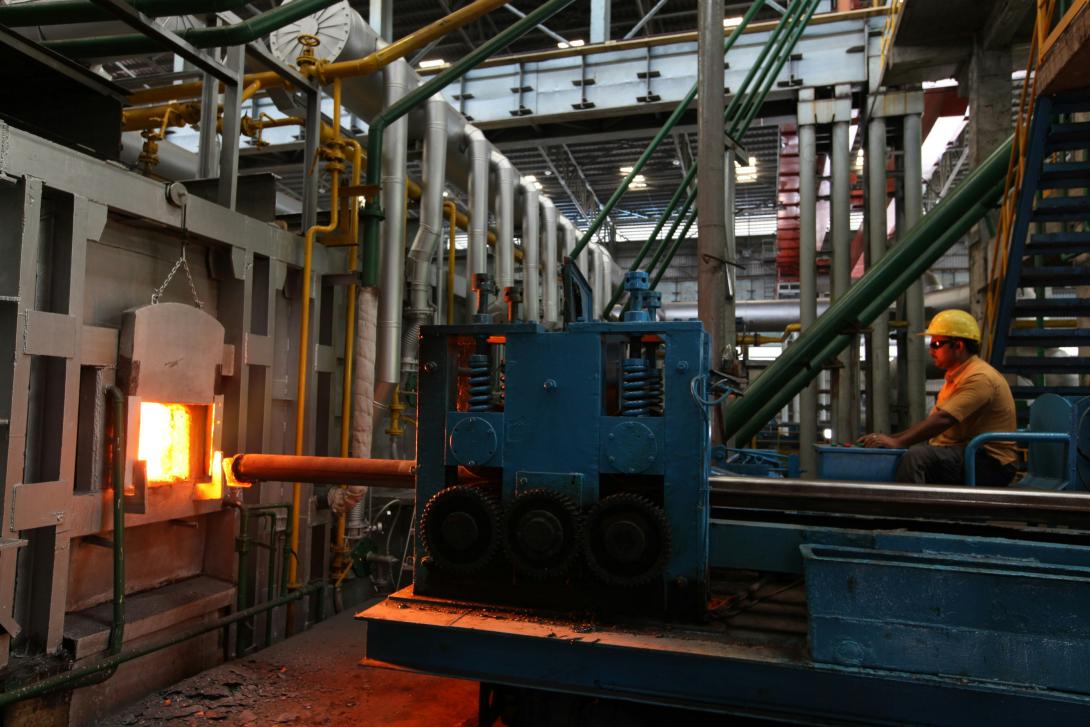 Steelmaking plant