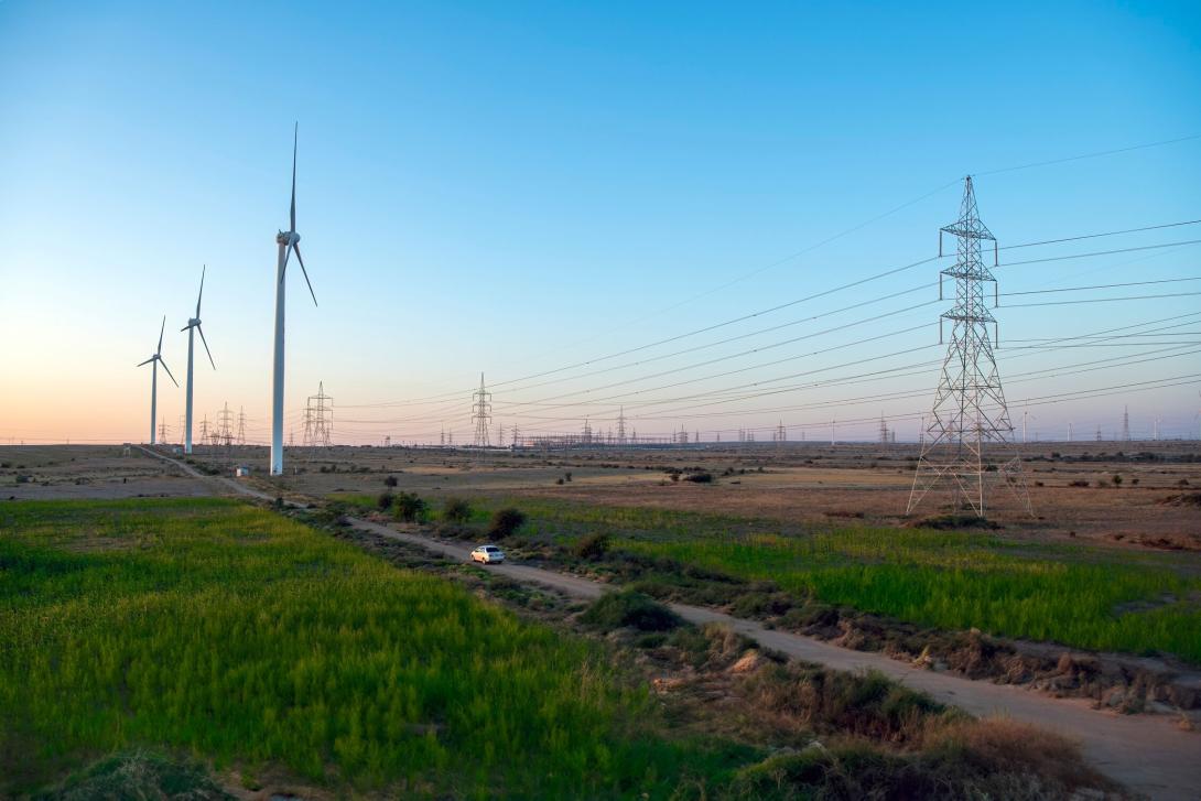 wind turbines