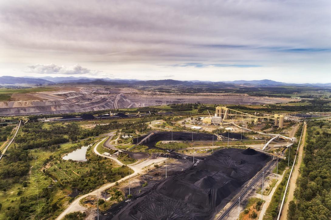 Open cut coalmine