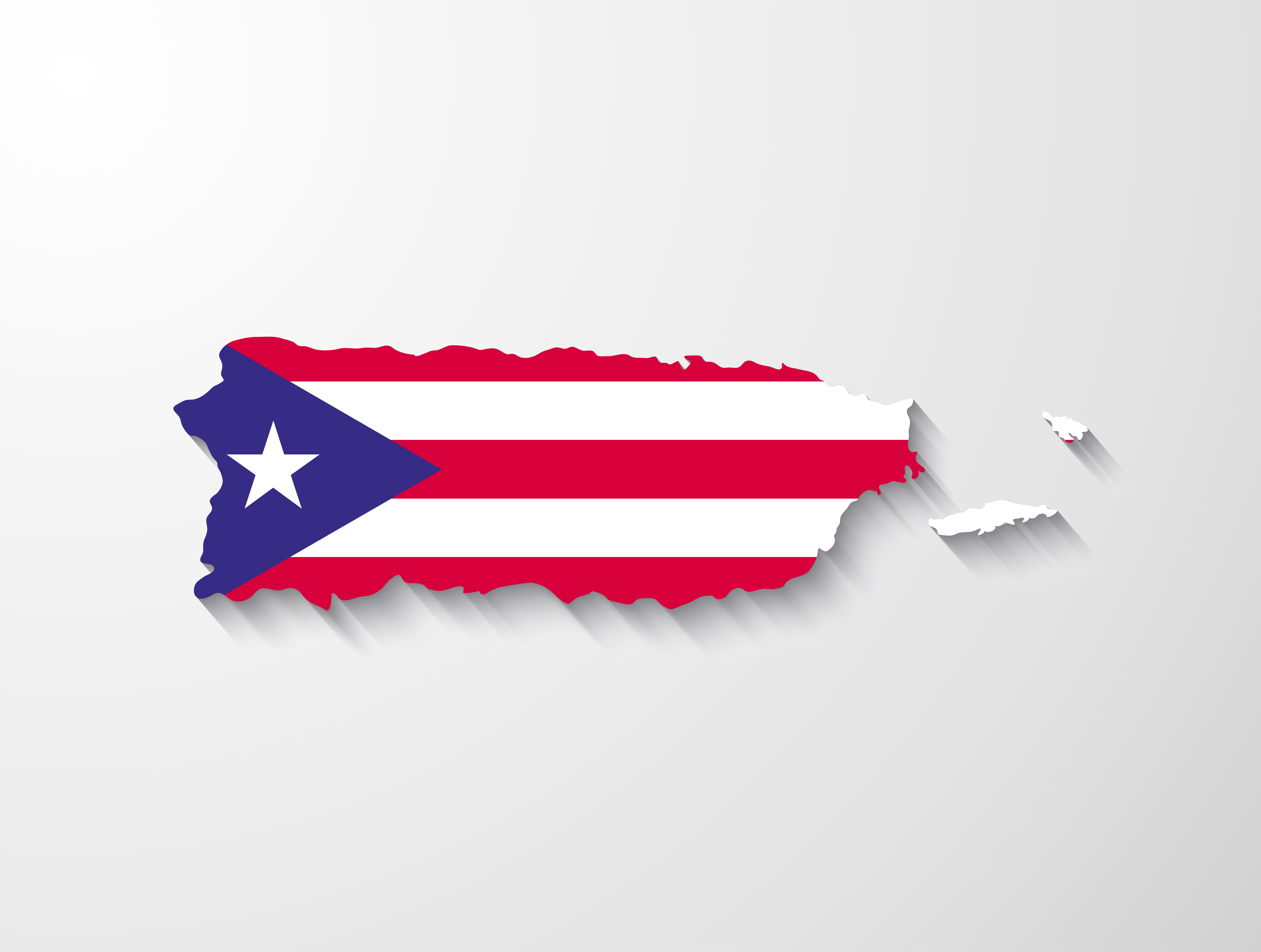 Puerto Rico Flag Drawing