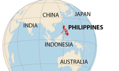 Philippines globe