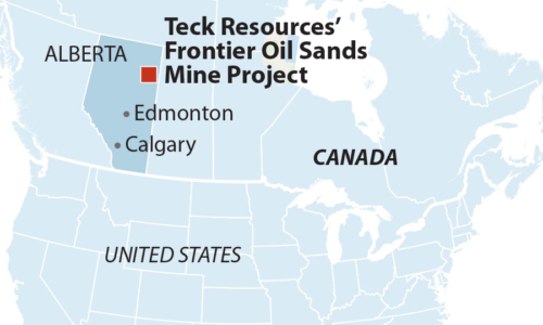 Teck Frontier oil sands mine