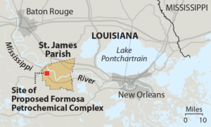 IEEFA U.S.:  Army Corps of Engineers requires full environmental review for Formosa petrochemical project in Louisiana